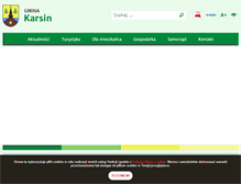 Tablet Screenshot of karsin.pl